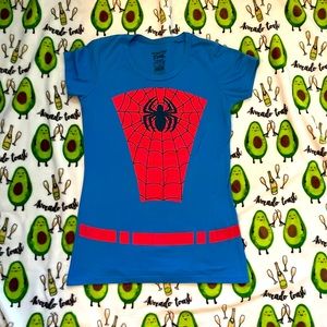Mighty Fine Marvel Hero’s Spider-Man T-Shirt Medium